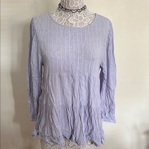 NWOT American Eagle Outfitters Light Purple Blouse